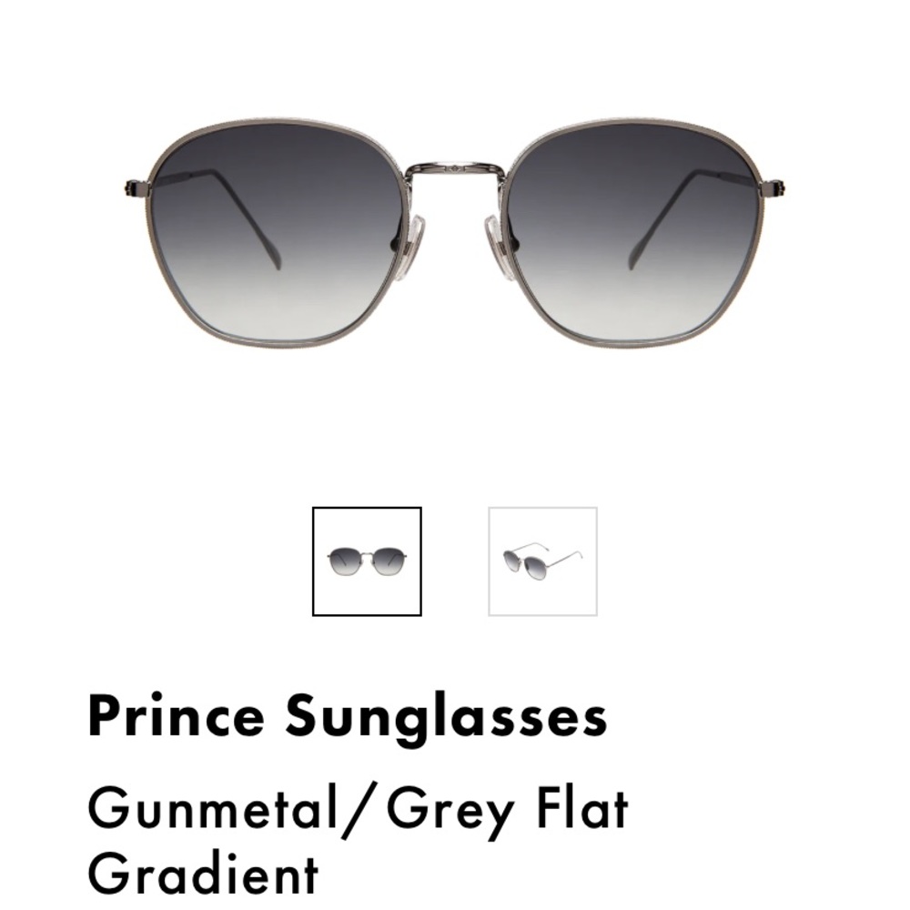 Brand New Illesteva Sunglasses- Gunmetal